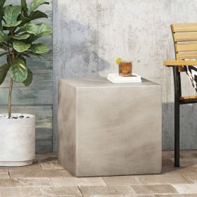 Outdoor MGO Side Table ,Light Grey