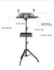 SH 145cm Projector Tripod Stand Laptop Tripod Adjustable Height 23 to 63" Standing Desk Outdoor Computer Desk Stand for Studio