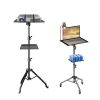 SH 145cm Projector Tripod Stand Laptop Tripod Adjustable Height 23 to 63" Standing Desk Outdoor Computer Desk Stand for Studio