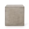 Outdoor MGO Side Table ,Light Grey