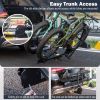 2 Inch Hitch Mount Bike Rack 2-Bike Platform Style Carrier with Tilt-able Design for Easy Trunk Access