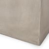 Outdoor MGO Side Table ,Light Grey