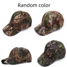 Men's Adjustable Camo Baseball Fitted Cap (Color: Random Color)