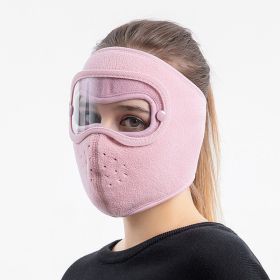 Windproof Face Warm Mask (Color: Pink)