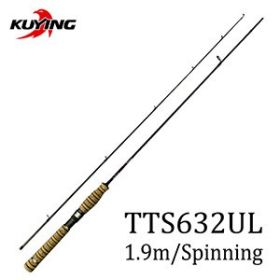 KUYING TETON   Super Ultra Soft Light Baitcasting Casting Spinning Lure Fishing Rod (Color: TTS632UL)