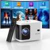 5G WiFi Mini Bluetooth Projector 4K Support, 300 ANSI HD 1080P Portable Video Projector, ¬±40¬∞ Vertical Keystone|Zoom|Timer