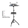 Projector Tripod Stand Laptop Tripod Adjustable Height 23 to 63&quot Standing Desk Outdoor Computer Desk Stand for Studio