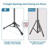 Projector Floor Tripod 90/125cm Stand Laptop Tripod Adjustable Height Mixer Standing Desk Outdoor Computer Desk Stand with Tray