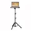 Projector Floor Tripod 90/125cm Stand Laptop Tripod Adjustable Height Mixer Standing Desk Outdoor Computer Desk Stand with Tray