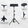 Projector Floor Tripod 90/125cm Stand Laptop Tripod Adjustable Height Mixer Standing Desk Outdoor Computer Desk Stand with Tray