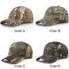 Men's Adjustable Camo Baseball Fitted Cap