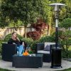 Delta X3 Outdoor Heater, Propane Heater, Outdoor Propane Patio Heater with Wheels, 47,000 BTU Outdoor Patio Heater for Home and Commercial