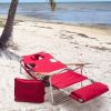 Ostrich Deluxe 3 in 1 Beach Chair with Face Opening